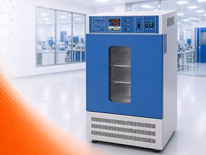 Laboratory incubation system for controlled environmental testing in sterile medical product validation