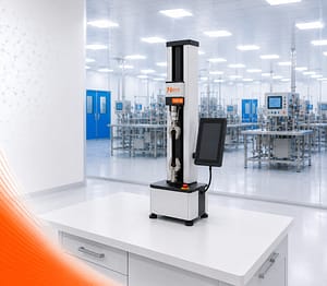 Medical tensile strength testing machine for validating durability of surgical materials and sterile products