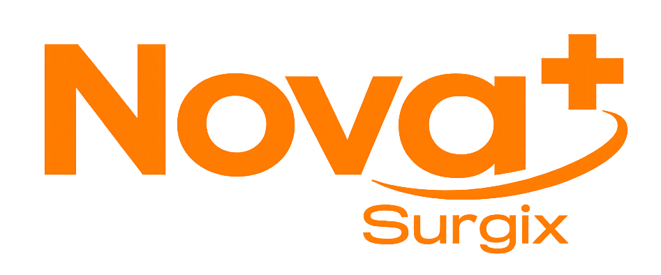 NovaSurgix logo – OEM manufacturer of sterile surgical drapes, gowns, kits, and medical equipment covers